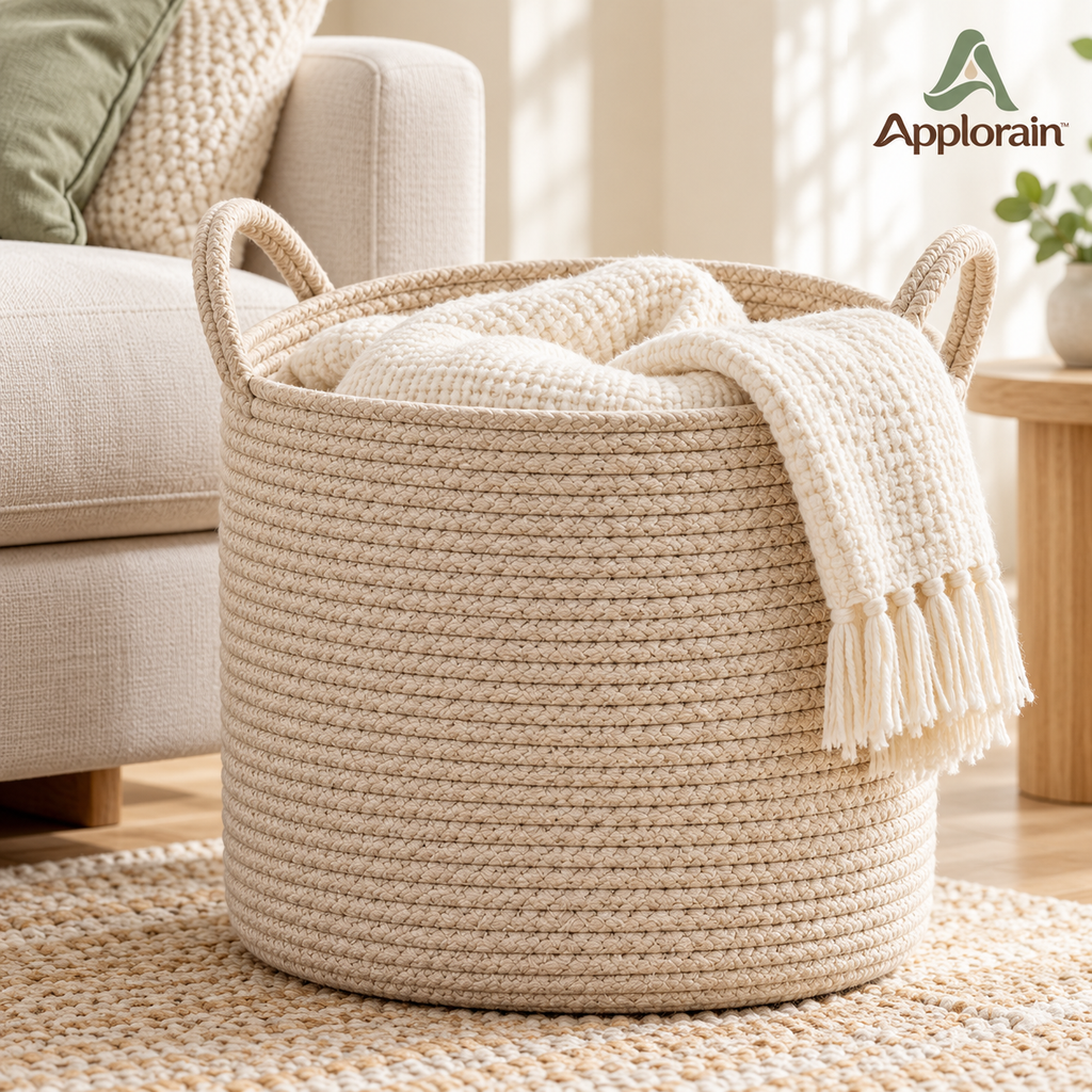 Applorain™ Round Rope Basket