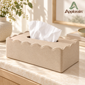 Applorain™ Wavy Edge Tissue Box &nbsp