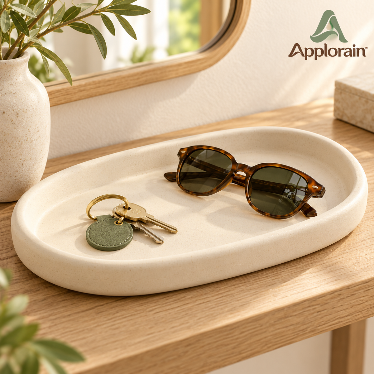 Applorain™ Oval Catchall Tray