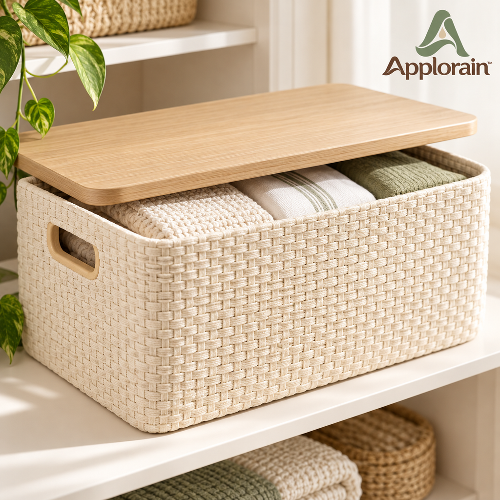 Applorain™ Covered Storage Basket