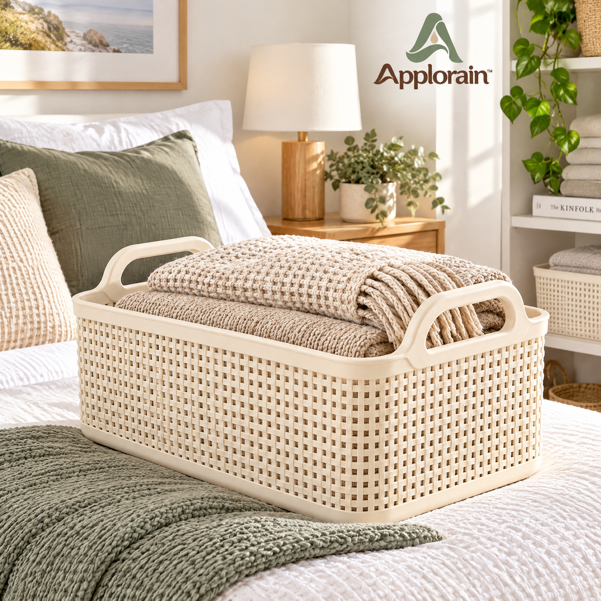 Applorain™ Handle Storage Basket