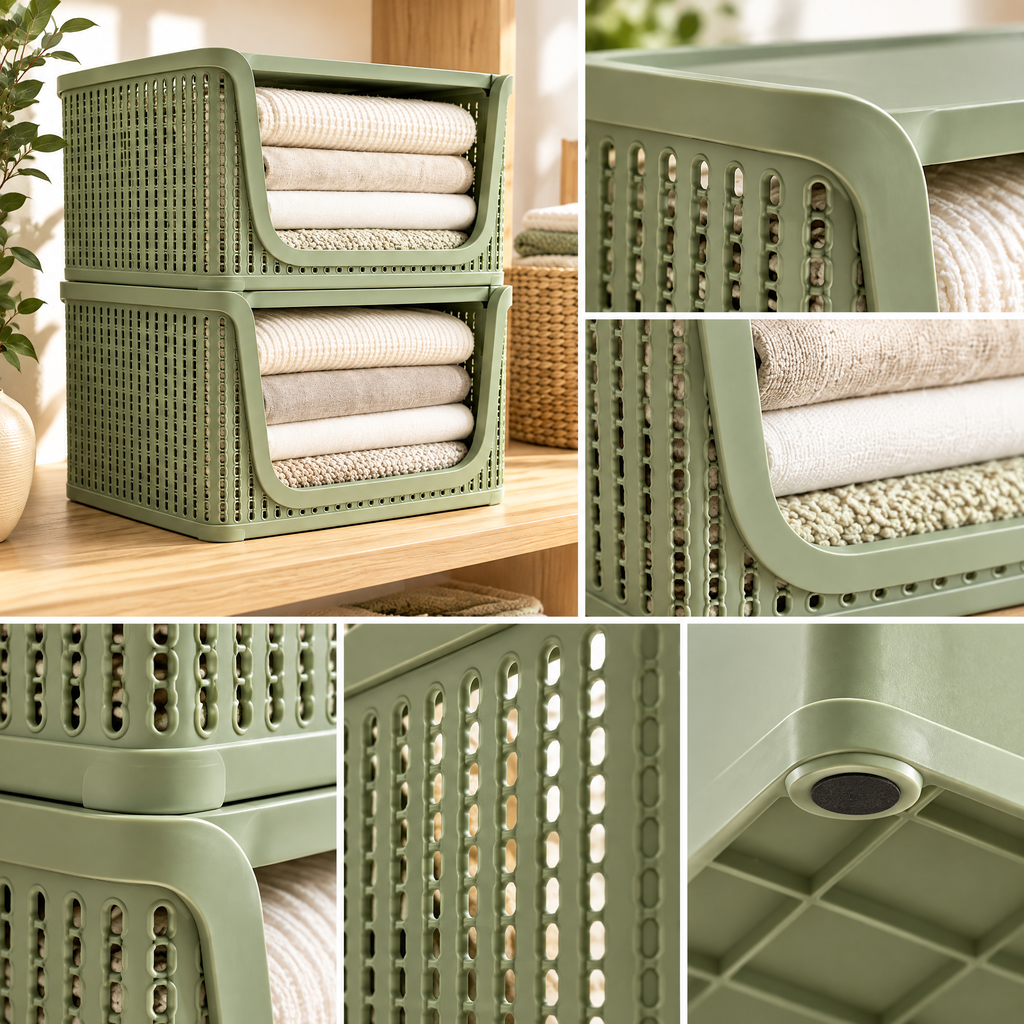 Applorain™ Stackable Basket Set