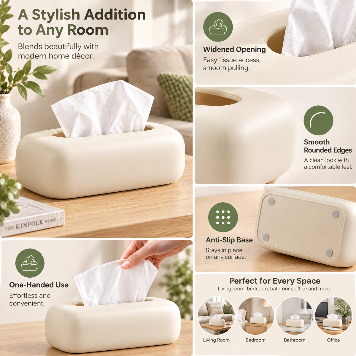 Applorain™ Soft Curve Tissue Box