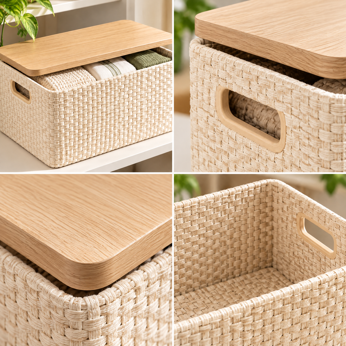 Applorain™ Covered Storage Basket