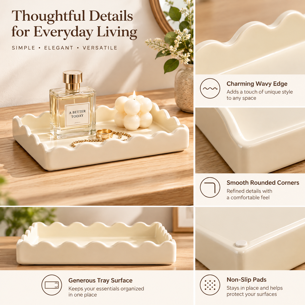 Applorain™ Wavy Catchall Tray