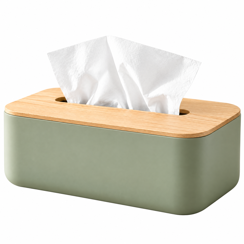 Applorain™ Sage Lid Tissue Box