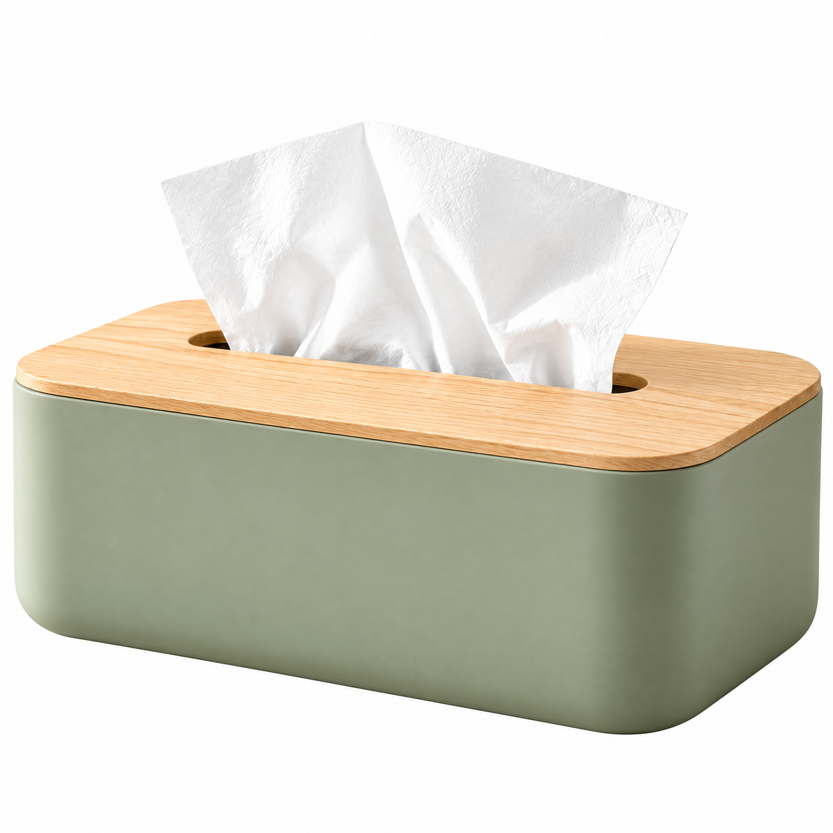 Applorain™ Sage Lid Tissue Box