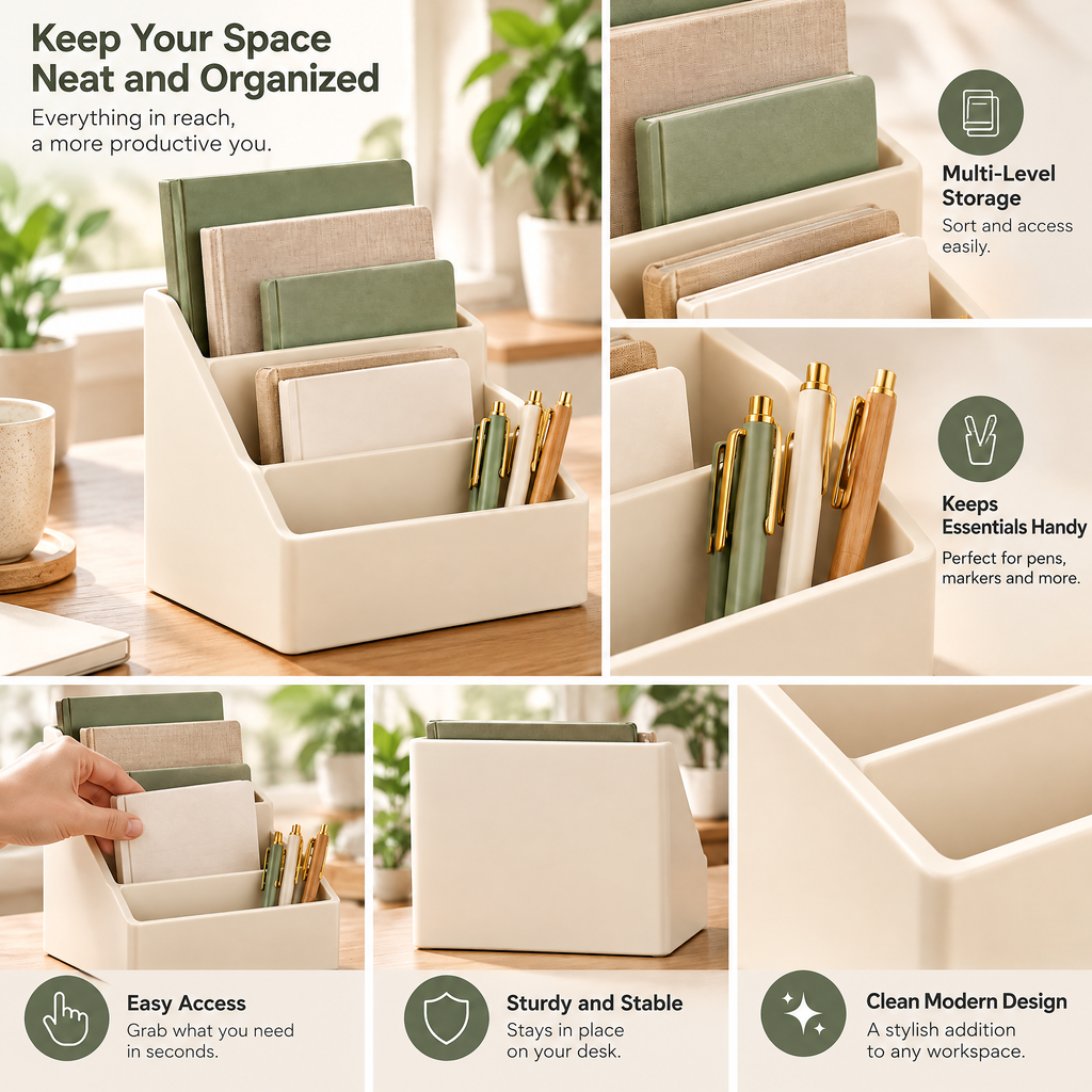 Applorain™ Tiered Desk Organizer